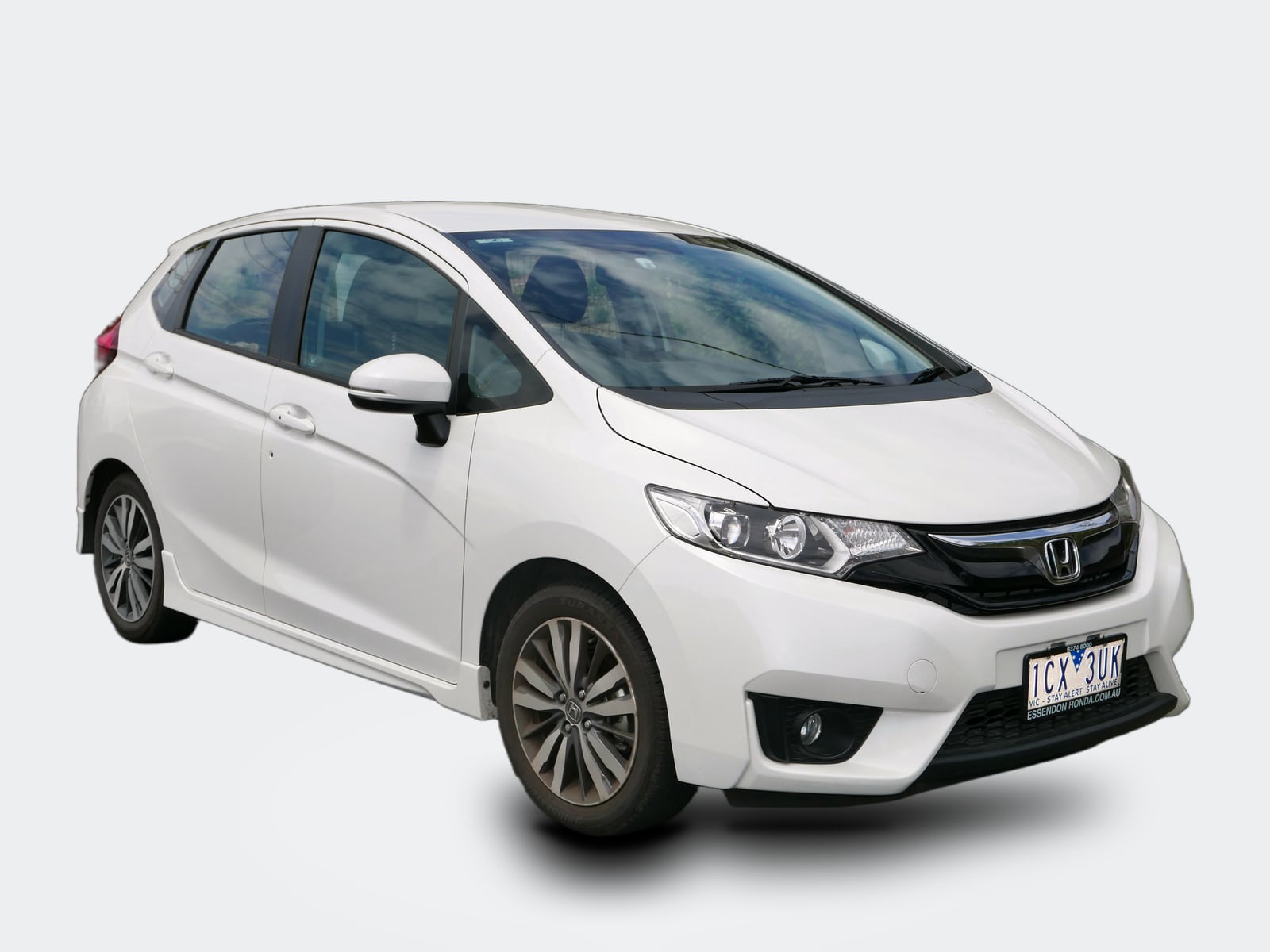 Honda Jazz, önden yandan görünüş